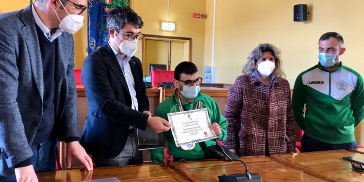 Nuoro: il Comune premia il judoka Gianmario Fancello