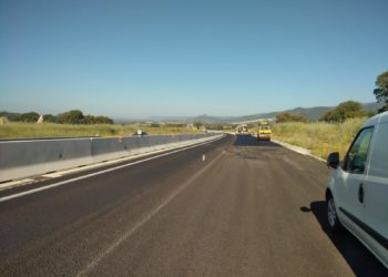 “Sassari-Olbia”, avviati i i lavori di completamento delle pavimentazioni sul lotto 5 all’altezza di Berchidda