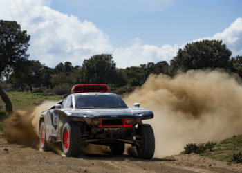 Mirtò in viaggio con Ducati e Audi Sport, protagonista nei test a Buddusò per i nuovi modelli