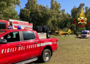 Quartu Sant’Elena: incidente stradale all’altezza di Cala Serena, intervengono i vigili del fuoco