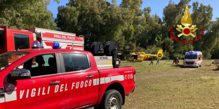 Quartu Sant’Elena: incidente stradale all’altezza di Cala Serena, intervengono i vigili del fuoco