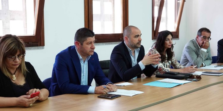 Gli assessori regionali Gabriella Murgia ed Aldo Salaris hanno incontrato i produttori di carciofi di Ittiri