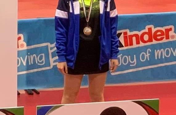 Sassari: due medaglie di bronzo per Laura Pinna ai Campionati Nazionali Giovanili di tennis tavolo a Terni