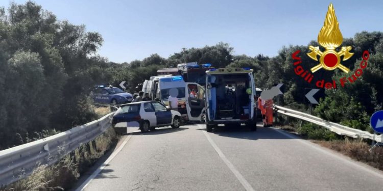 Incidente stradale all’ingresso di Golfo Aranci, ferite due persone