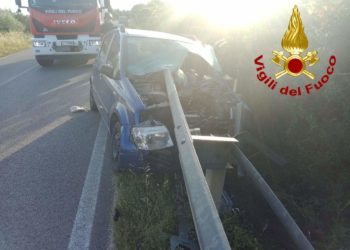 Due incidenti stradali ad Olbia, intervengono i vigili del fuoco