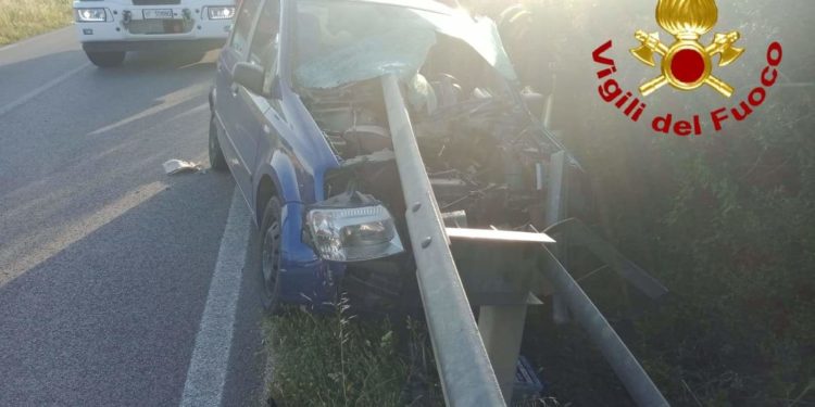 Due incidenti stradali ad Olbia, intervengono i vigili del fuoco