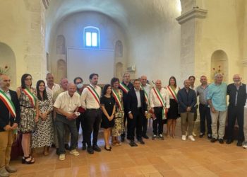 E’ stato firmato a Mandas il protocollo d’intesa “La Sardegna del pallone: i Comuni della serie A”