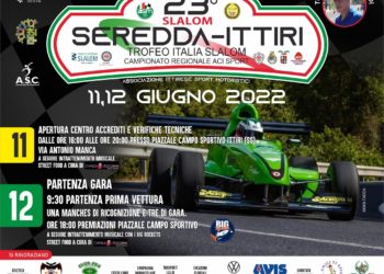 Sabato 11 e domenica 12 giugno il 23° Slalom Seredda-Ittiri