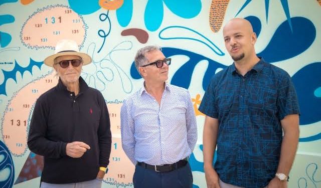 Olbia, ecco il murale di Gustavo Oviedo