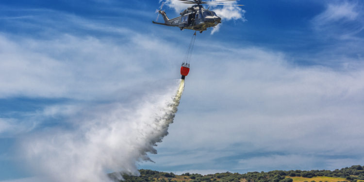 Campagna antincendio 2022: un nuovo elicottero a Decimomannu