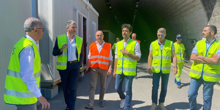 Si è svolto oggi il sopralluogo dell’assessore dei Lavori pubblici lungo la SS 131 tra Nuoro ed Olbia