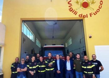 Bono, inaugurata la nuova sede dei vigili del fuoco