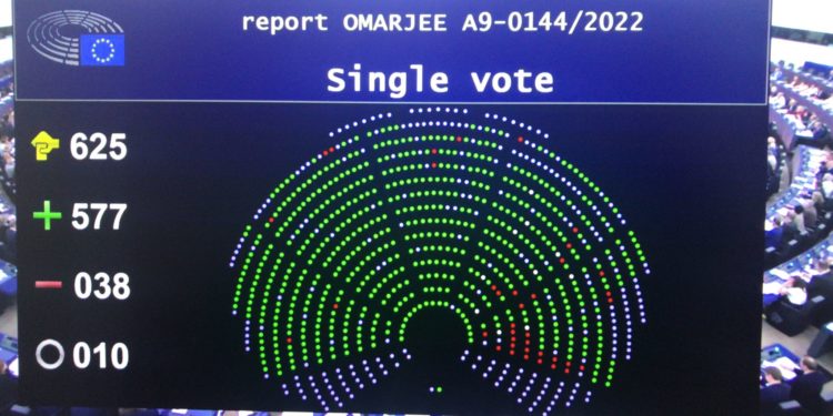 Via libera del Parlamento europeo alla risoluzione Omarjee