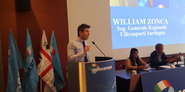 William Zonca è stato confermato alla guida della segreteria regionale della Uiltrasporti Sardegna