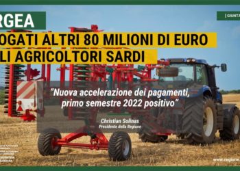 Argea ha erogato altri 80 milioni di euro agli agricoltori sardi
