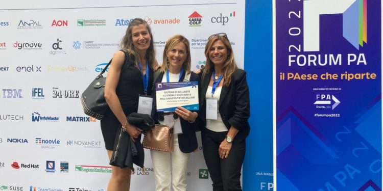 L’Università di Cagliari riceve il riconoscimento “PA Sostenibile e Resiliente 2022” per il sistema di wellness aziendale sostenibile