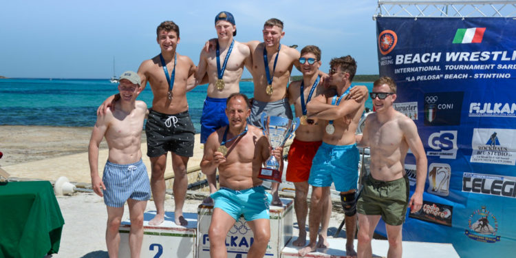 Torneo beach wrestling “Sardinia”: a Stintino Svizzera campione davanti a Israele e Gran Bretagna