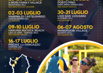 Sabato 25 giugno si alzerà il sipario sul circuito Regionale di Beach Volley 2022