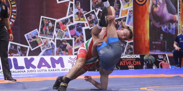 Città di Sassari: l’Italia vince con Simone Piroddu, strapotere iraniano nella greco romana