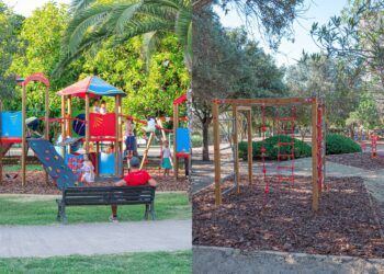 Cagliari: ultimate le aree giochi dei grandi parchi di Terramaini e San Michele