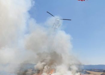 Incendi a Nurri, Abbasanta, Berchidda, Silius, Setzu e al confine tra Soleminis e Settimo San Pietro