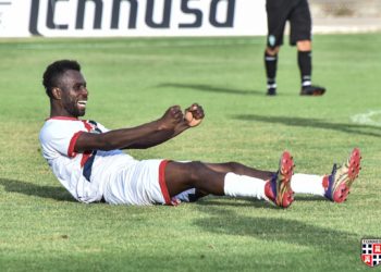 Trovato l’accordo con Adam Diakite. Il bomber ha scelto di restare a Sassari