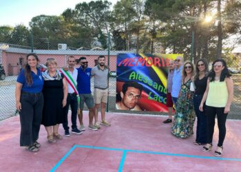 Ploaghe, ecco il nuovo campetto sportivo polivalente intitolato ad Alessandro Laconi