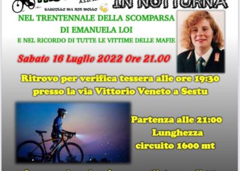 Va in scena questa sera a Sestu, la prima gara in notturna per amatori