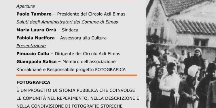Elmas: una mostra dedicata alle fotografie storiche