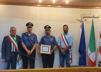 Terralba e San Nicolò d’Arcidano salutano il maresciallo dei carabinieri Massimiliano Fossataro, trasferito a Marrubiu
