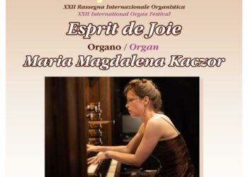 22ª Rassegna Internazionale Organistica: ad Alghero arriva Maria-Magdalena Kaczor