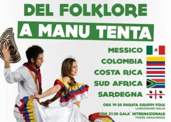Il Festival del Folklore internazionale “A Manu Tenta” fa tappa a Porto Torres
