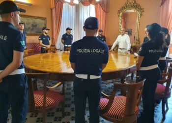 Sassari: la Polizia locale dona giochi ai Mini Candelieri