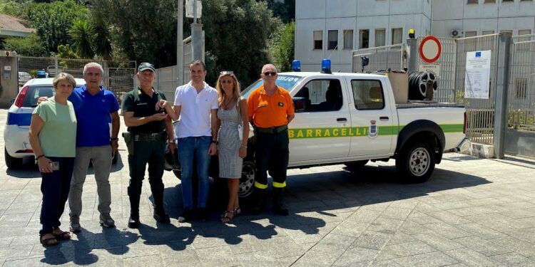 Lotta agli incendi, nuovo mezzo per la Compagnia barracellare di Sennori   
