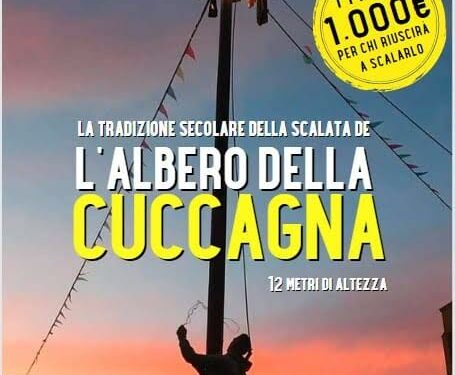 Cuglieri: l’8 settembre l’albero della cuccagna