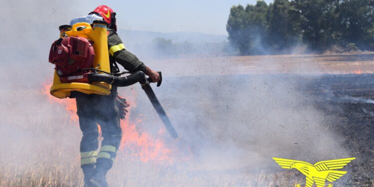 Incendi a Villasor e Serdiana, bonificati quelli di Burgos ed Usellus