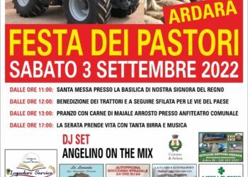 Ardara: sabato 3 settembre la festa dei pastori