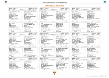 Ecco il calendario del campionato di Eccellenza regionale 2022/2023: al via il 28 agosto 2022, si concluderà il 16 aprile 2023