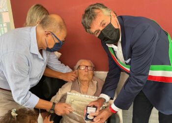 Cagliari in festa per i cent’anni di zia Assunta Marcialis