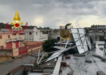 Ondata di maltempo nel Cagliaritano, intervengono I vigili fuoco