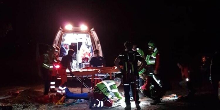 Villacidro: s’infortuna mentre si arrampica nei pressi della diga del Rio Coxinas, salvato dal Soccorso Alpino e Speleologico