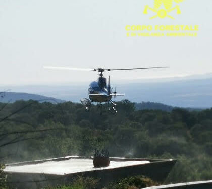 Incendi a Goni, Oristano, Villasalto, Ardauli e Thiesi