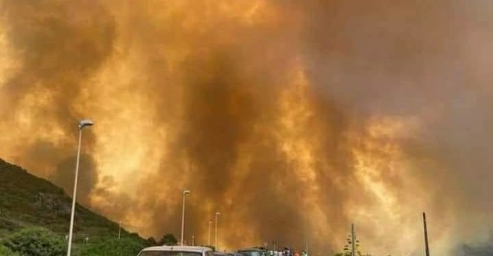 Incendi nel Montiferru. Christian Solinas (presidente della Regione): «Entro un mese i sostegni per le aziende colpite»