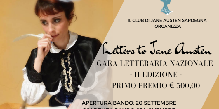 E’ stato pubblicato il bando della seconda edizione di “Letters to Jane Austen”