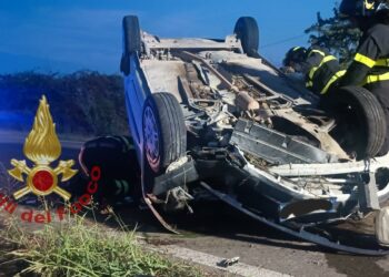 Incidente stradale tra Bancali e Saccheddu, sul posto i vigili del fuoco