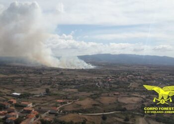 Incendi a Flussio e Villanovafranca