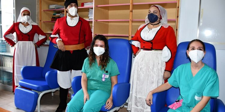 Sei poltrone allattamento per le mamme della Tin dell’Aou di Sassari