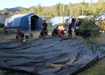 Il Reparto Soccorso del 9° Battaglione Carabinieri “Sardegna” ha partecipato alla campagna di diffusione della cultura della Protezione Civile