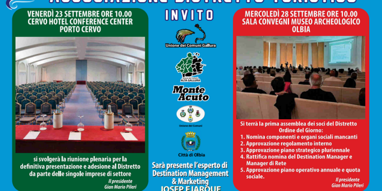 Programmi ed obiettivi del Distretto Turistico Gallura – Monte Acuto: se ne parla a Porto Cervo