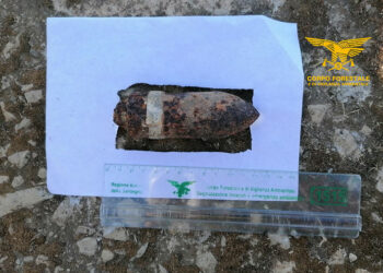 Rinvenuto nelle campagne di Isili un ordigno, presumibilmente risalente alla seconda guerra mondiale